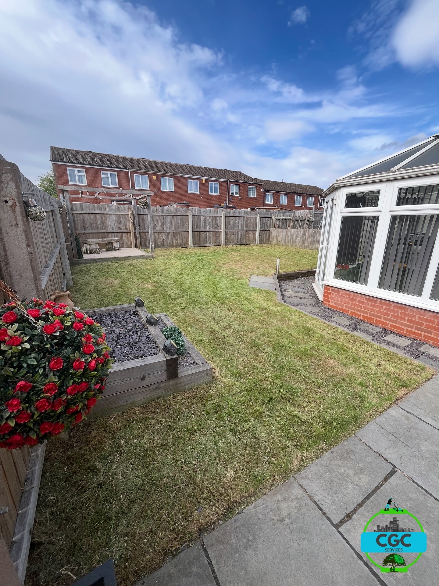 After — Garden Clearance & Lawn Restoration