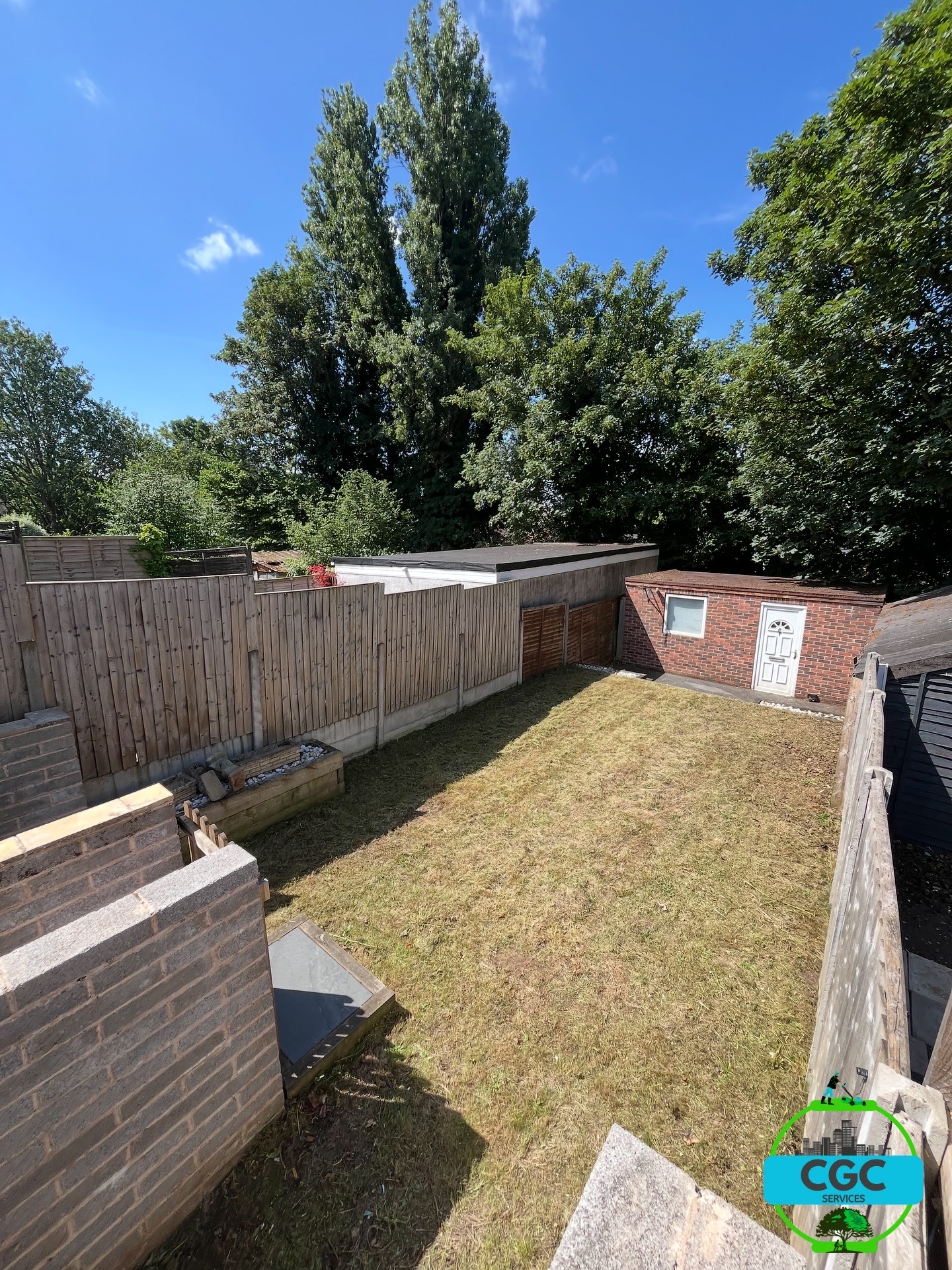 After — Overgrown Garden Transformation