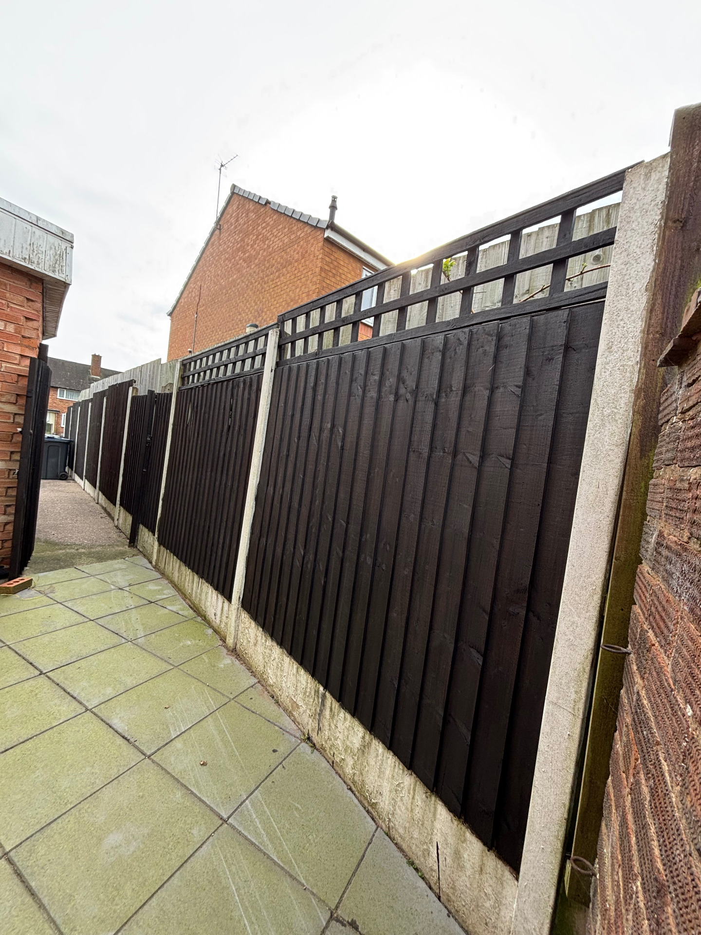 After — Fence Painting & Restoration